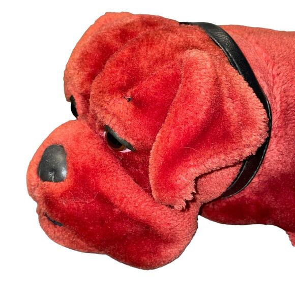 IKC 16" Plush Dog Mastiff Dogue De Bordeaux French Polar Puff Pet Stuffed Pup - Picture 12 of 13